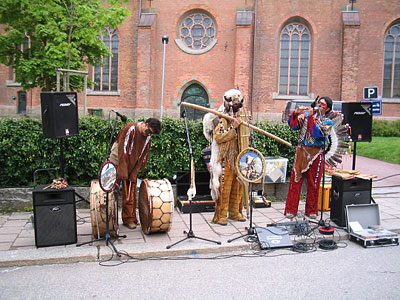 indianer som spelar fin musik