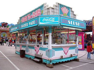 snack bar, öppen