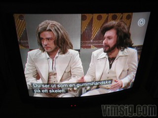 tittar på saturday night live