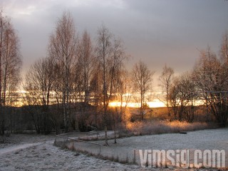 solnedgång