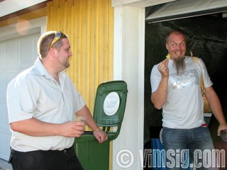 födelsedagsbarnet och H födelsedagsbarnet och H