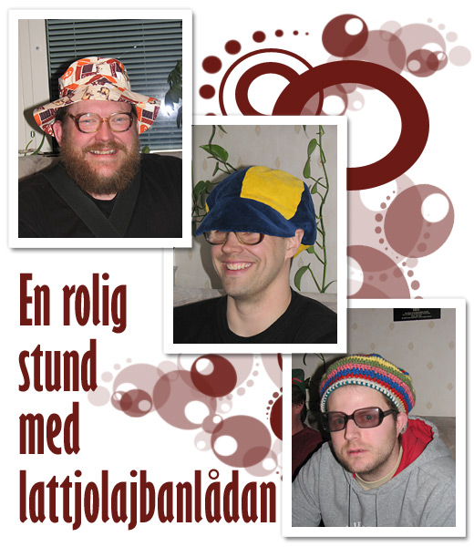 en rolig stund med lattjolajbanlådan