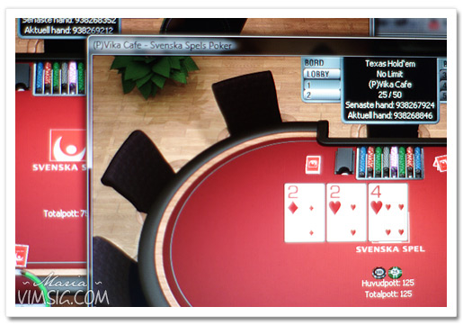 spelar privat pokerturnering på nätet
