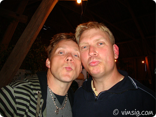 Micke D och Micke L i pusstagen?