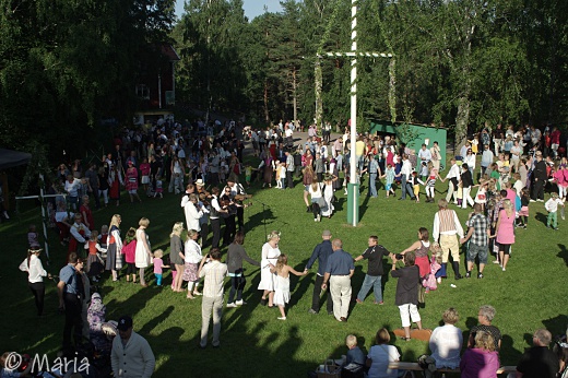 dans på gång