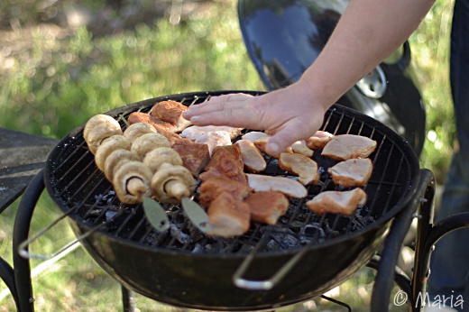 klent drag i grillen